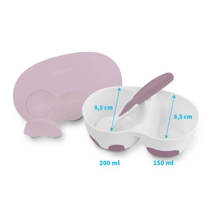 Πλαστικό μπολάκι με κουταλάκι BPA FREE